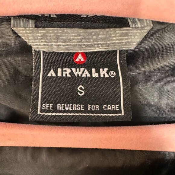 Airwalk Mens Hooded Jacket Gray & White Size S Puffer Quilted NWT MSRP $89 - Picture 4 of 6